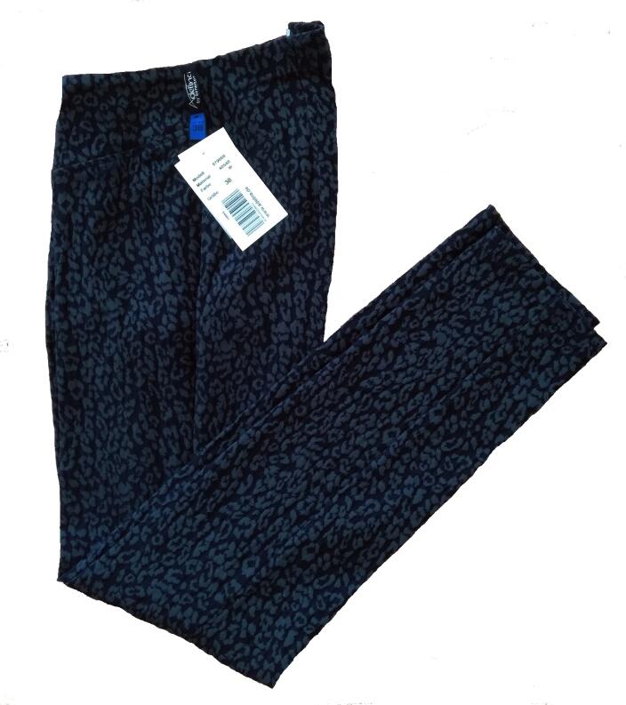 Adelina Schlupfhose Leo schwarz-grau