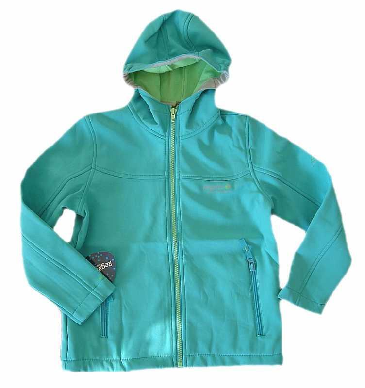 Regatta Bailout Softshelljacke mit Kapuze für Kinder