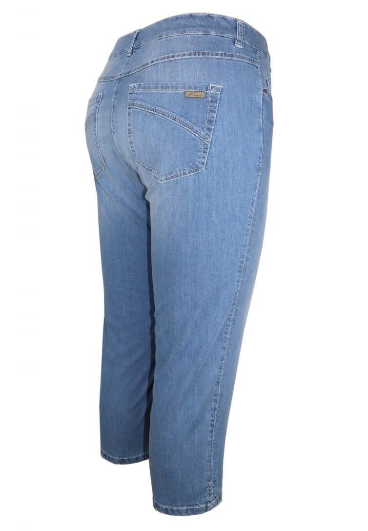 Adelina Jeanshose Caprilänge Summer Stretch Cotton