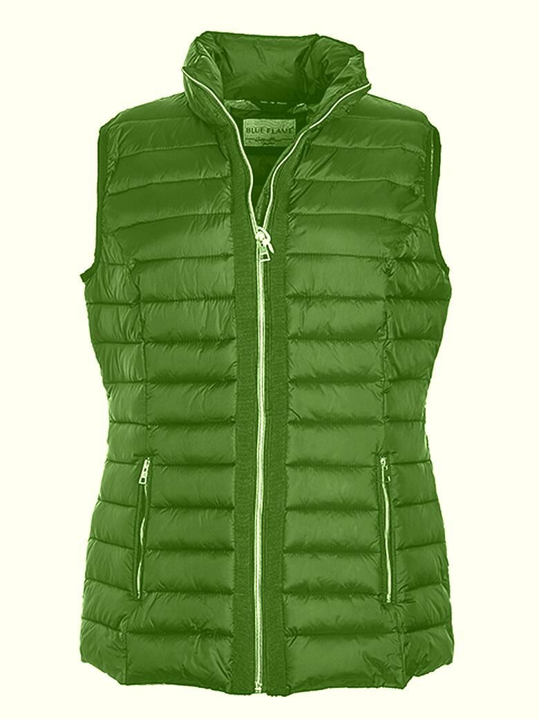 Nickel Outerwear Damen Steppweste grün