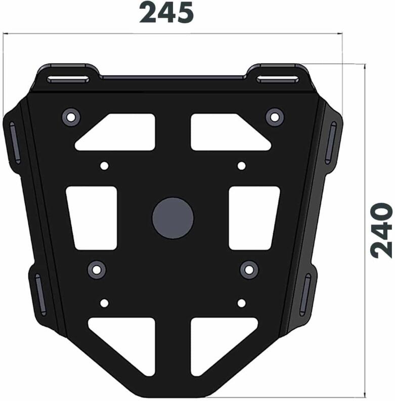 Hepco Becker Minirack Honda CRF 250 Rally BJ2017-2021