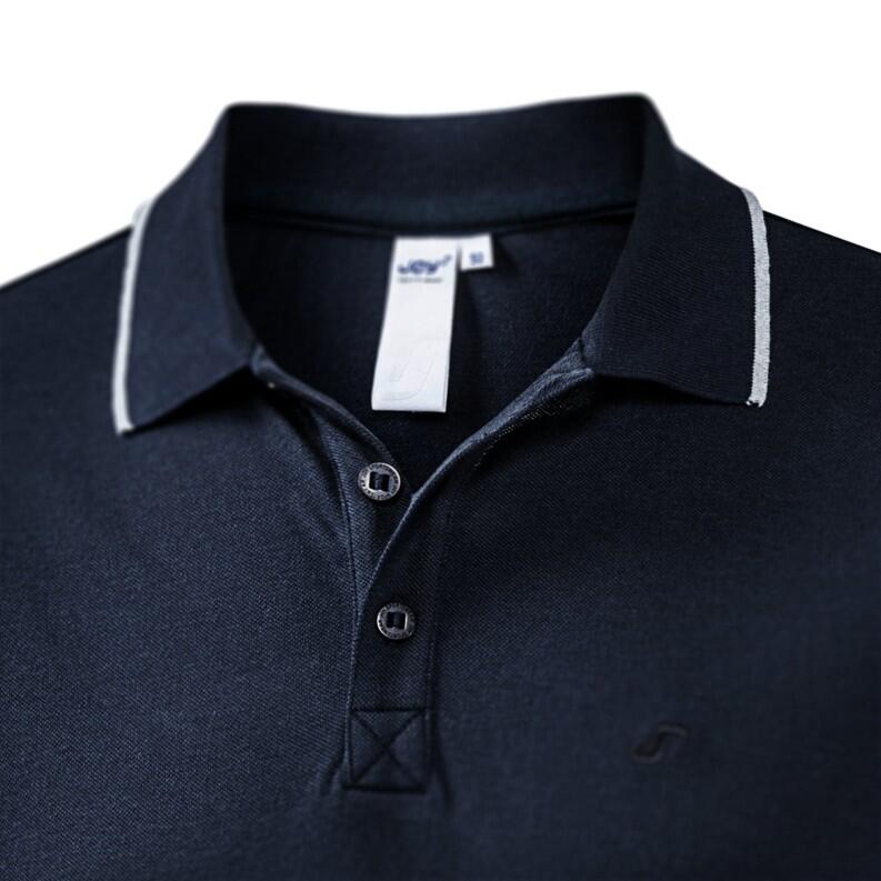 Fb night dunkelblau mit hellgrau am Kragen