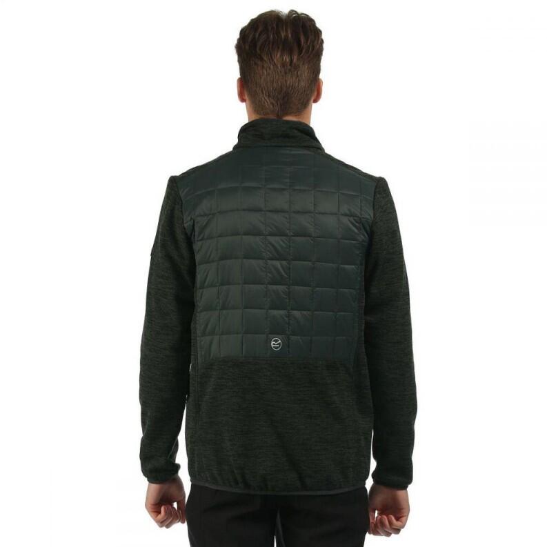 Regatta Jacke Chilton Hybrid grün - Rückenansicht