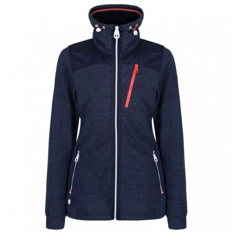 Regatta Cadwyn Strickfleecejacke blau