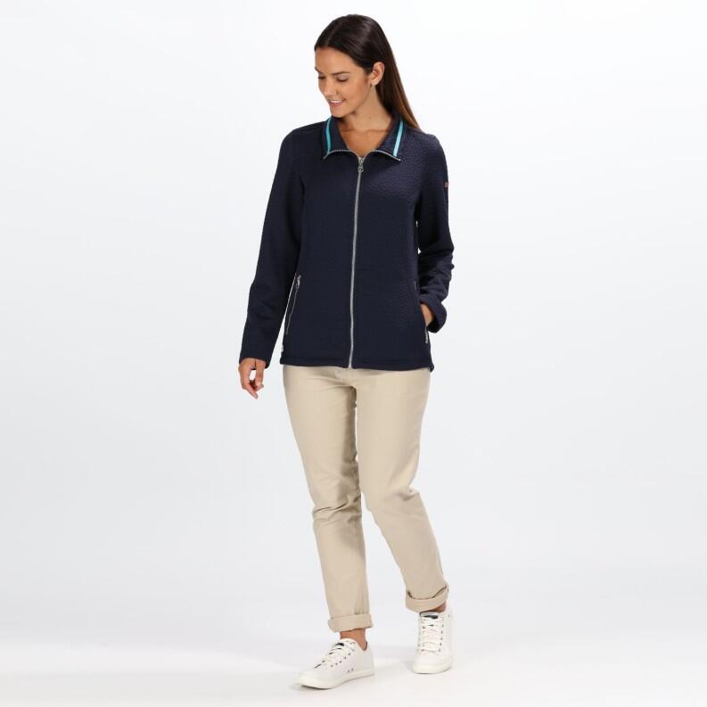 Regatta Subira Stretch-Strukturjacke dunkelblau