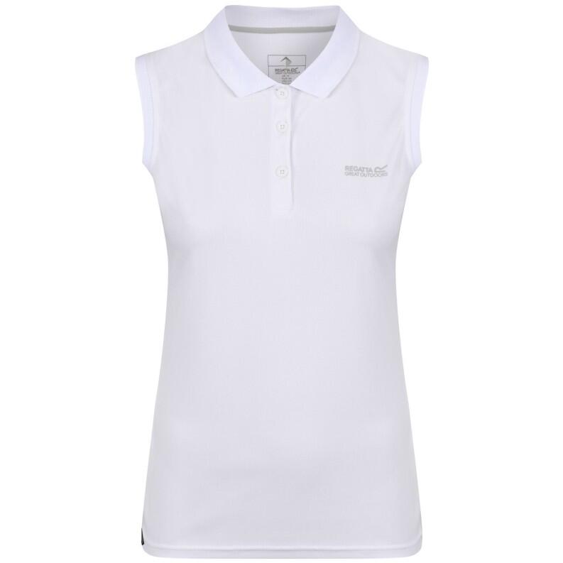 Regatta Tima Polo Shirt ärmellos weiss