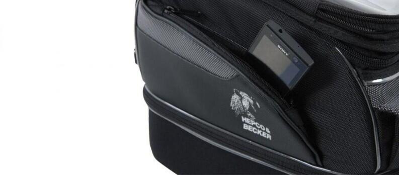 seitliche Außentasche