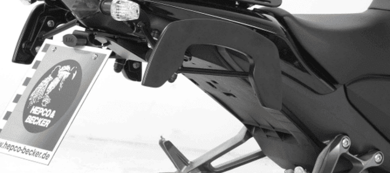 für CB 1000 R BJ 2008-2017 bei Verwendung von R&G Kennzeichenhalter