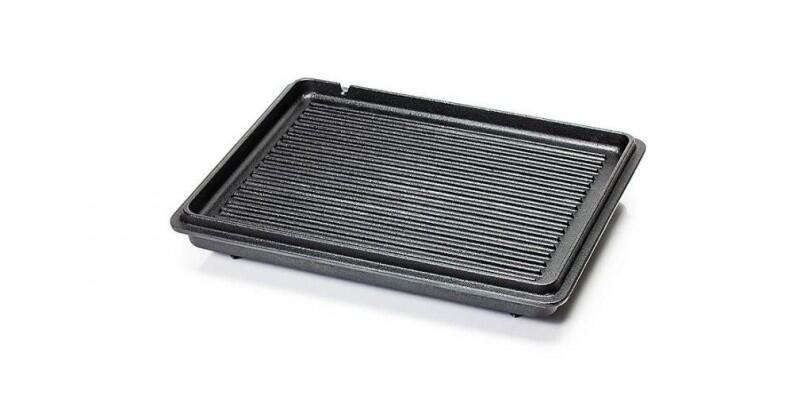 Deckel kann auch als Grillpfanne genutzt werden