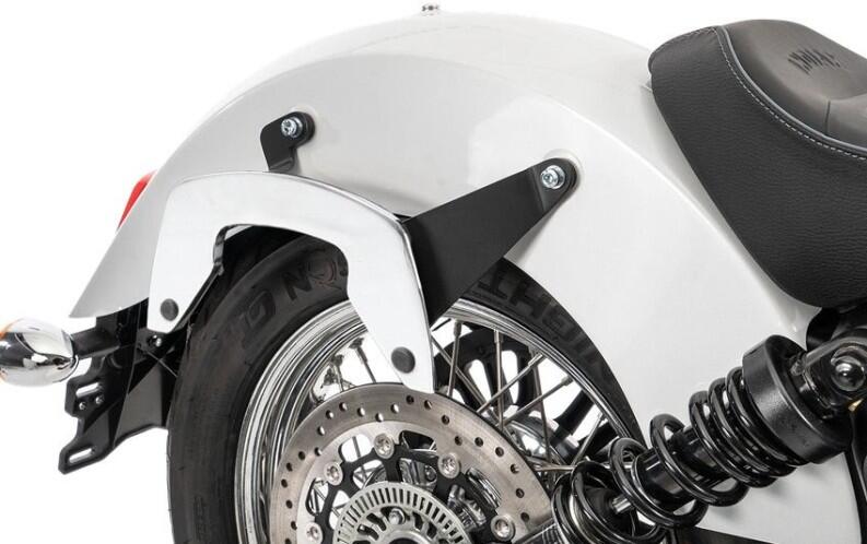 Farbe Wing chrom, Halter in Schwarz