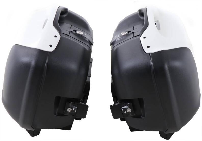 Hepco & Becker Koffersatz Journey White