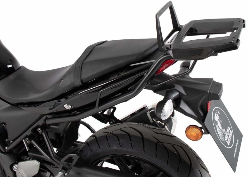 Alurack schwarz für Suzuki SV 650 X (2018-)