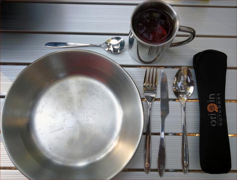 Origin Outdoors Besteckset Biwak Dinner