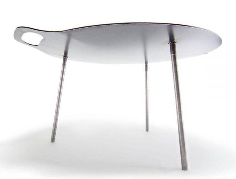 Grill- und Feuerschale von unten