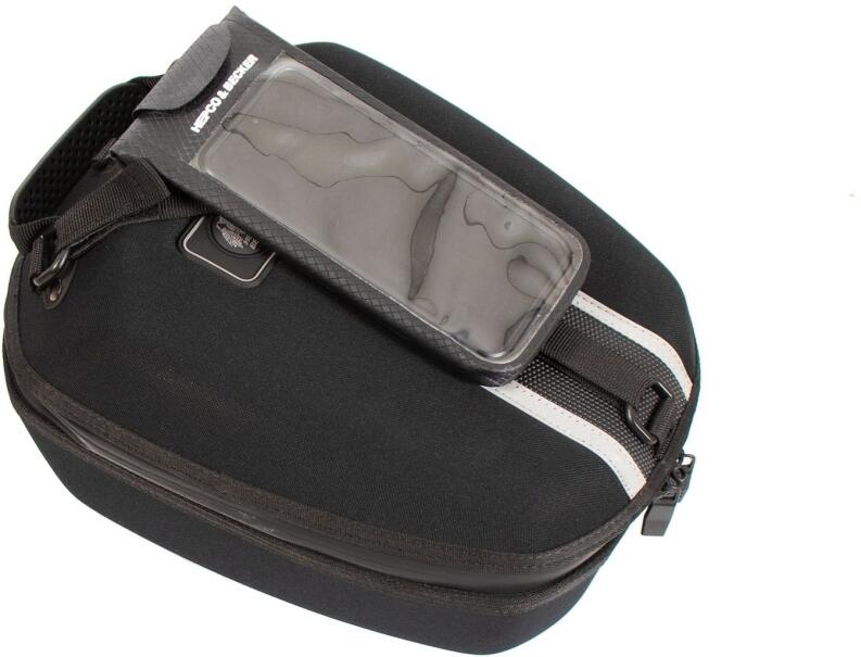 Anwendungsbeispiel (Tankbag nicht im Lieferumfang enthalten)