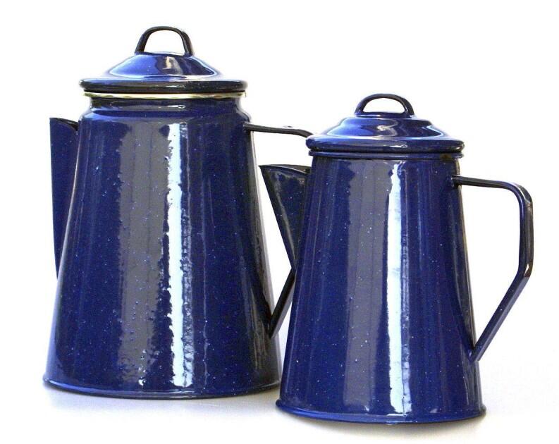 Origin Outdoors Emaille Kaffeekanne