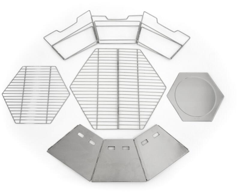 Origin Outdoors Grill- und Feuerschale Hexagon