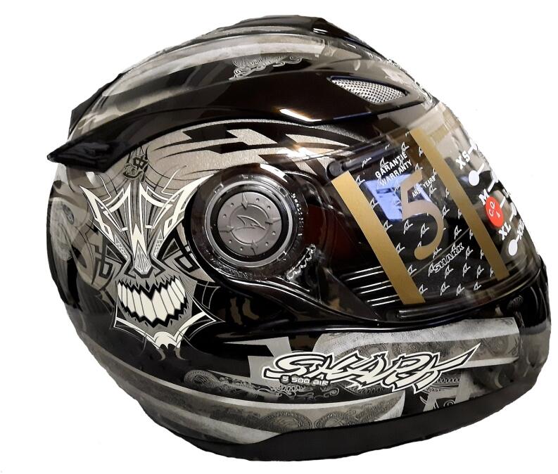 Shark Helm S 500 Air Samurai schwarz