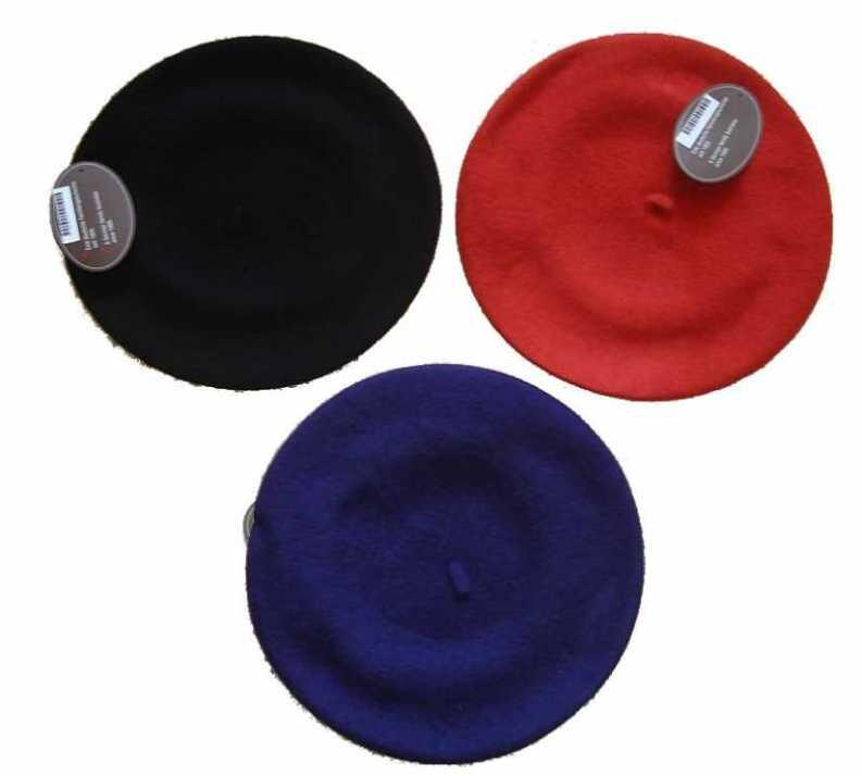 Baskenmütze von Diefenthal mit kleinen Glitzersteinchen