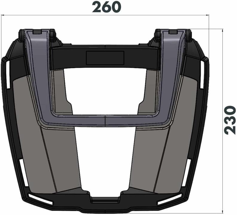 Easyrack Topcaseträger für Suzuki GSX 1400 BJ 2005-2006