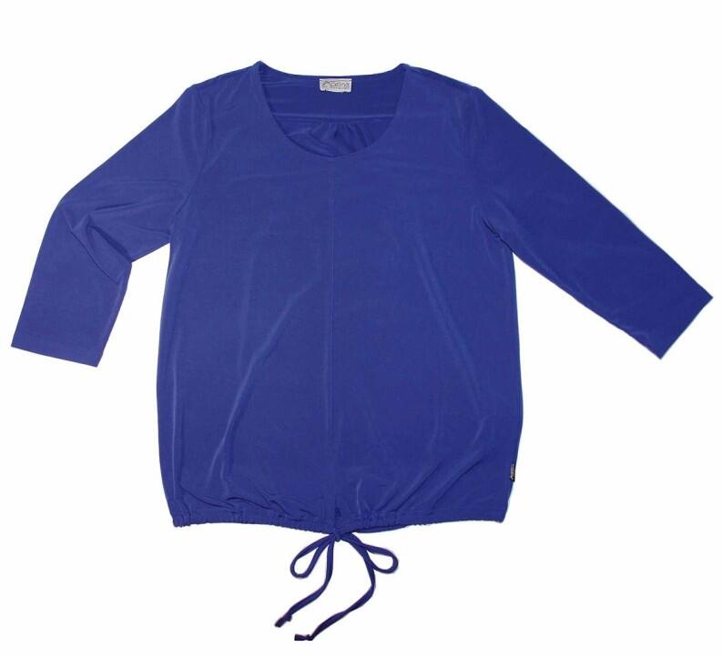 Adelina Shirt royalblau 3/4 Arm