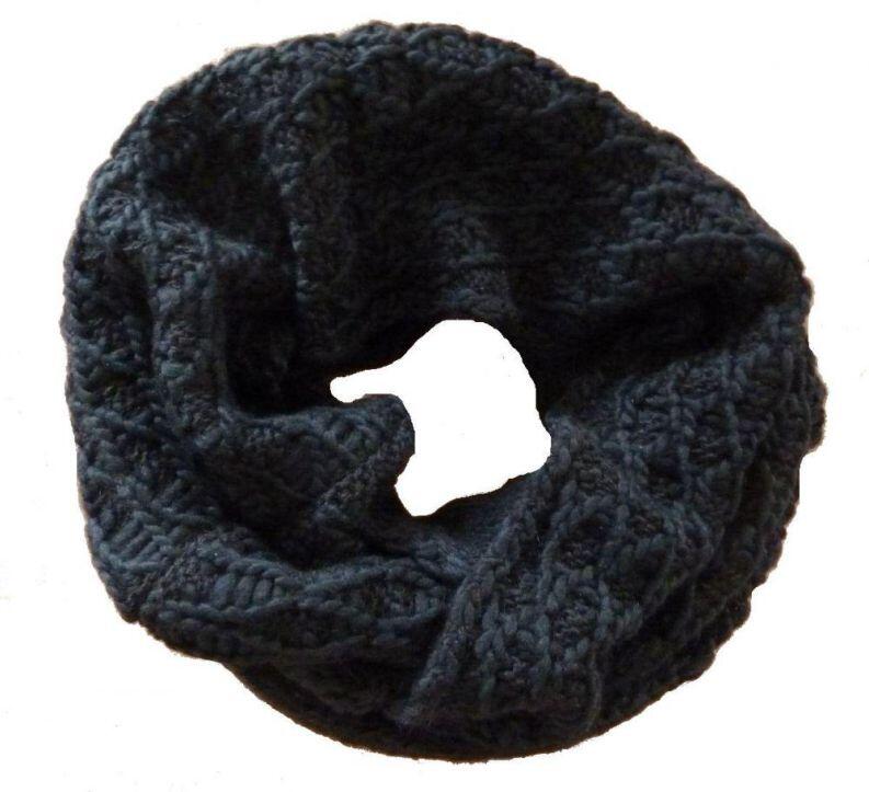 Kai Balke Set Loopschal und Mütze schwarz