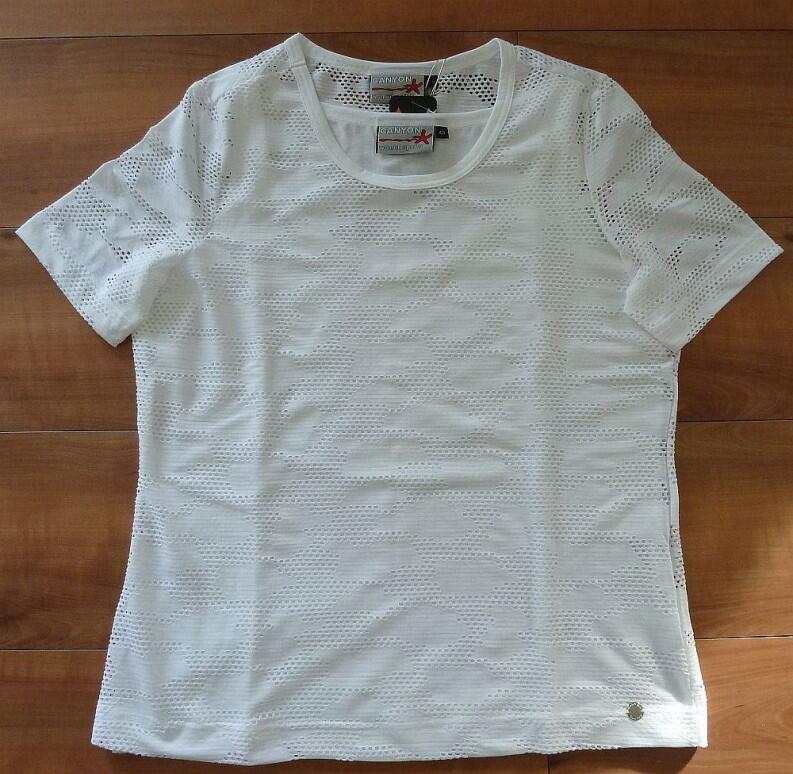 Canyon Netzshirt mit Top weiss