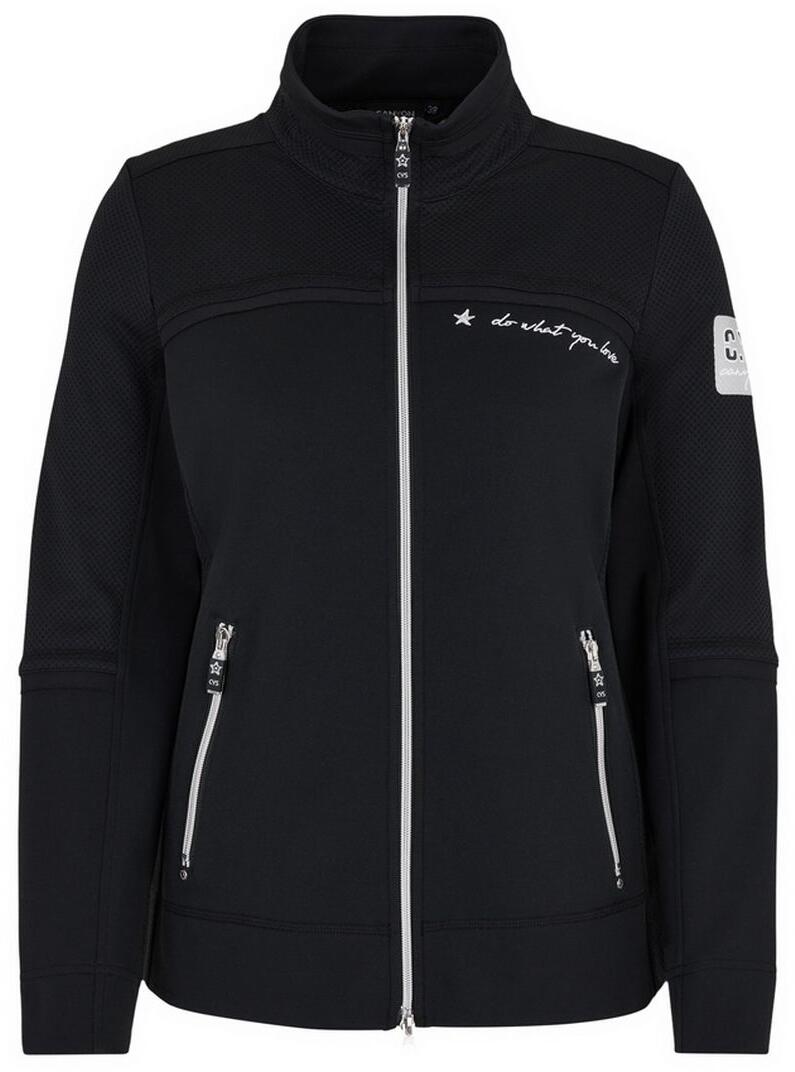 Canyon Sweatjacke schwarz Piquee Jacket