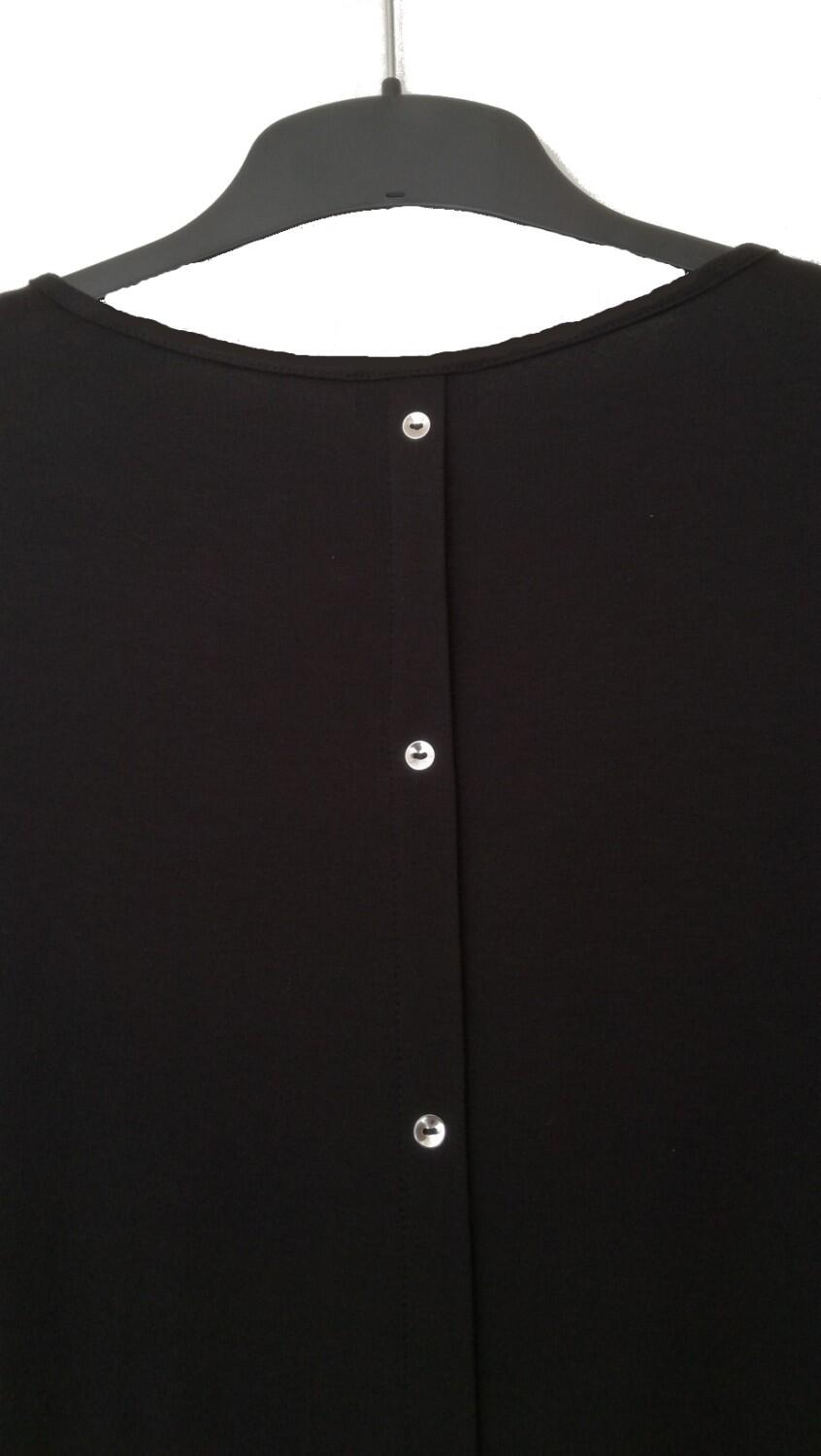 Seidel Blusenshirt schwarz-sand Modern Art