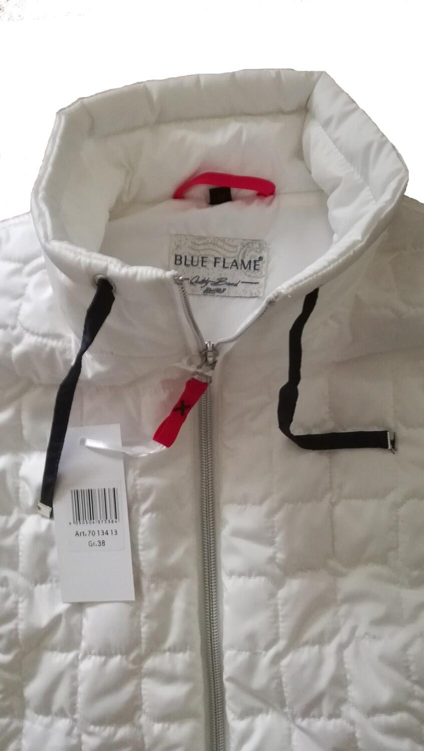 Nickel Outerwear Damen Steppweste Light weiss