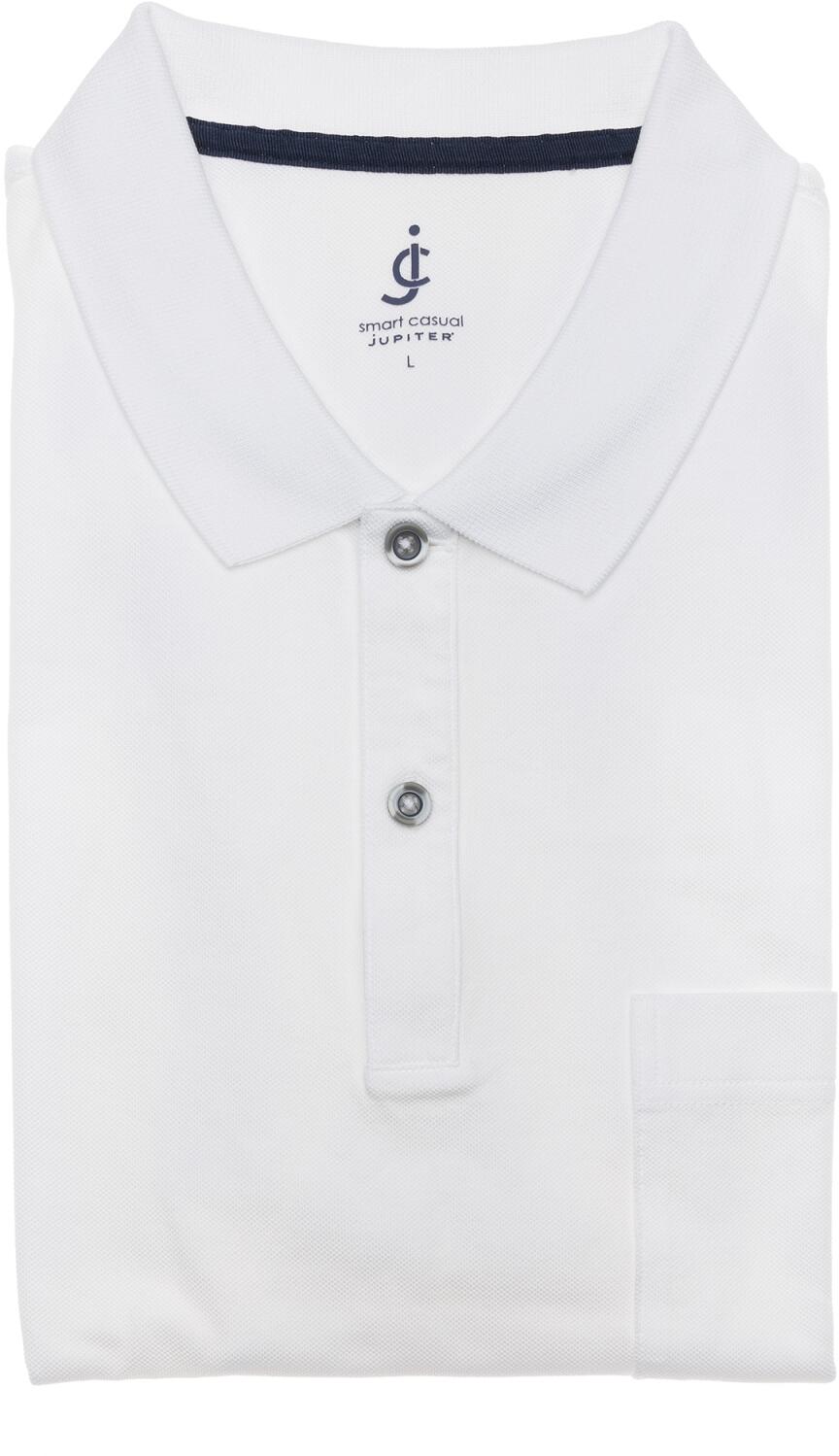 Jupiter Poloshirt weiss