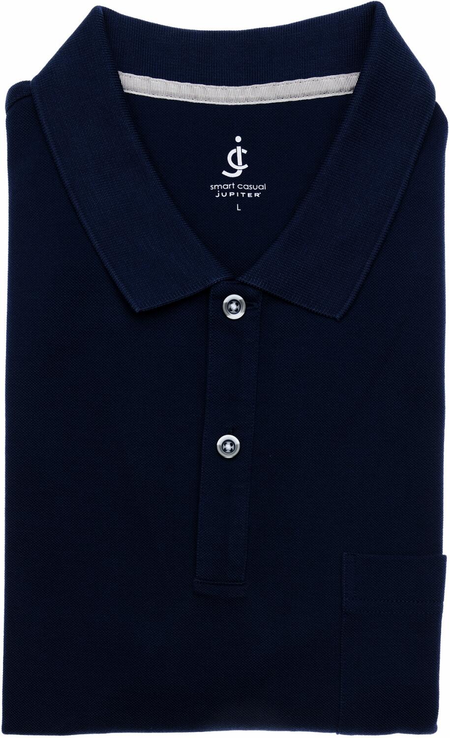 Jupiter Poloshirt Dunkelblau