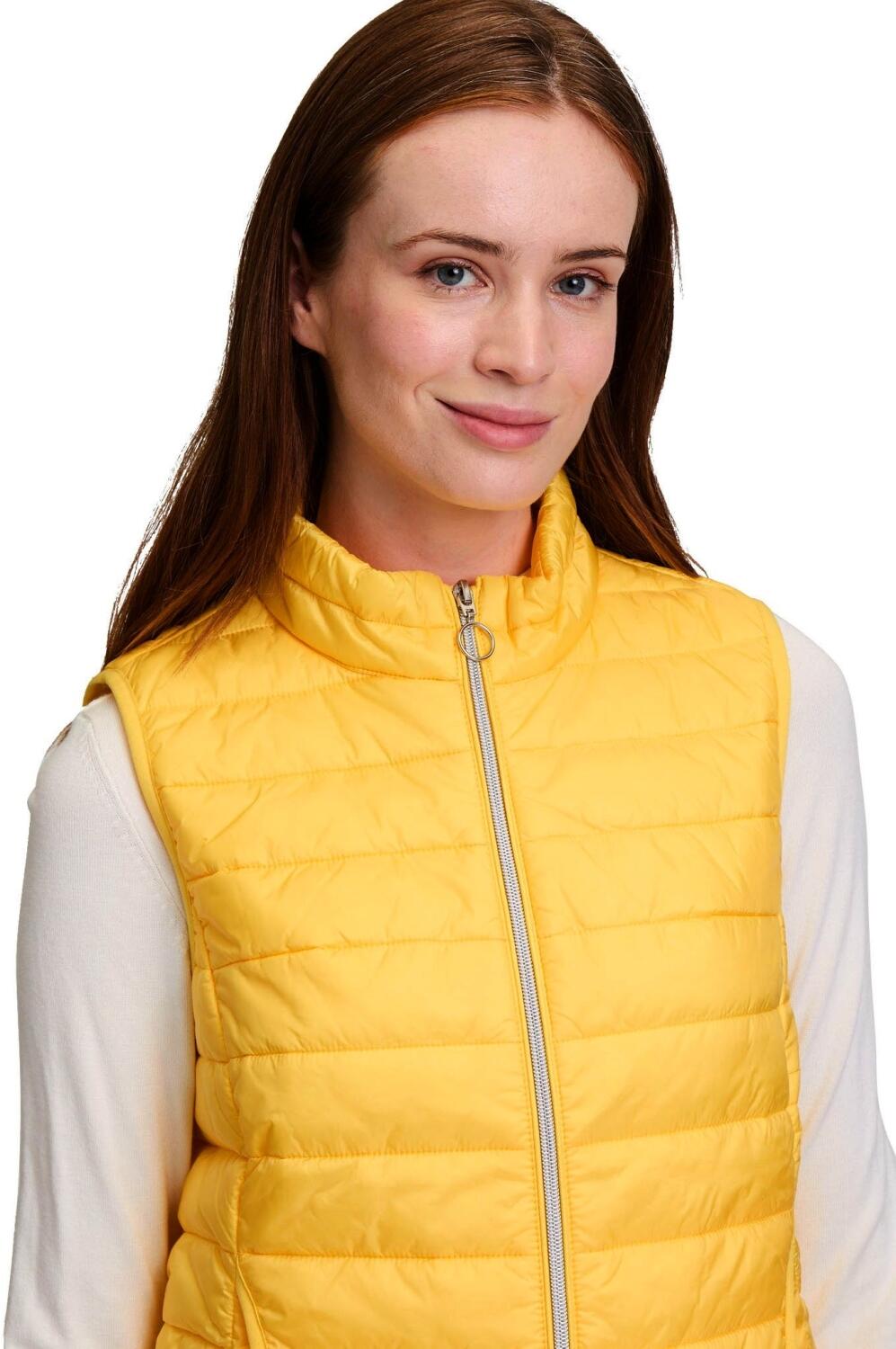 Betty Barclay Damen leichte Steppweste gelb